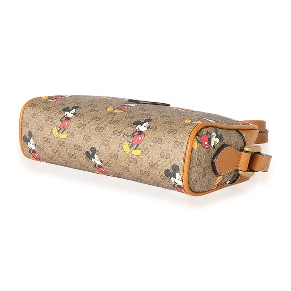 Gucci x Disney Vintage GG Mickey Mouse Shoulder Bag - Picture 7 of 8